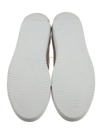 Axel Arigato Leather Embroidered Accent Sneakers