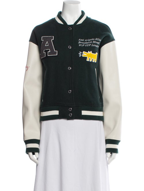 Axel Arigato Wool Graphic Print Vest