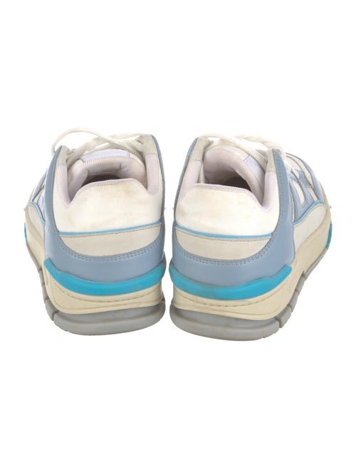 Axel Arigato Leather Colorblock Pattern Sneakers