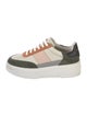 Axel Arigato Suede Colorblock Pattern Sneakers