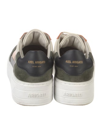 Axel Arigato Suede Colorblock Pattern Sneakers