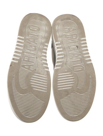 Axel Arigato Suede Colorblock Pattern Sneakers