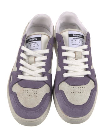 Axel Arigato Suede Colorblock Pattern Sneakers