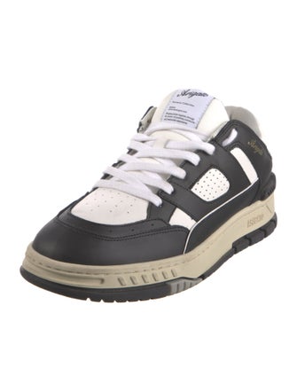 Axel Arigato Leather Colorblock Pattern Chunky Sneakers