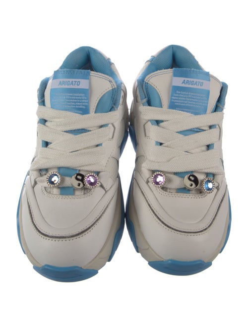 Axel Arigato Leather Colorblock Pattern Chunky Sneakers