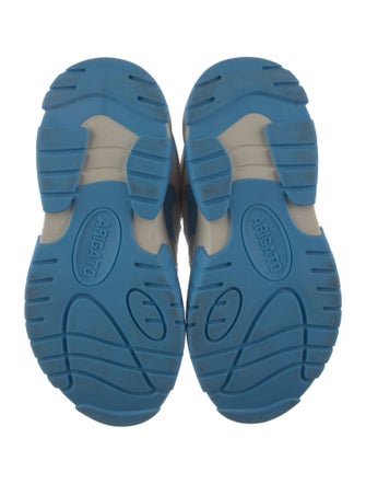 Axel Arigato Leather Colorblock Pattern Chunky Sneakers