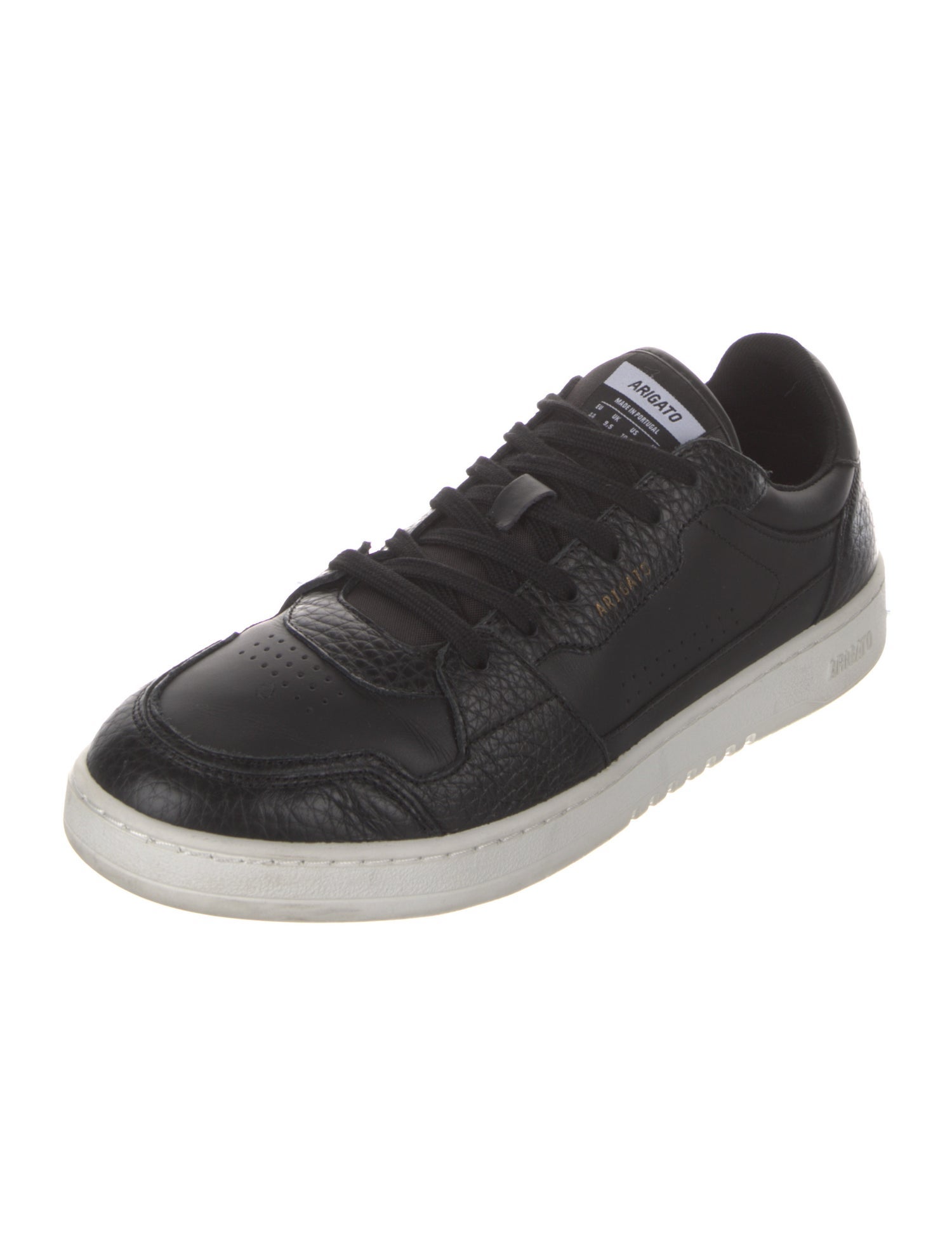 Axel Arigato Leather Lasercut Accents Sneakers