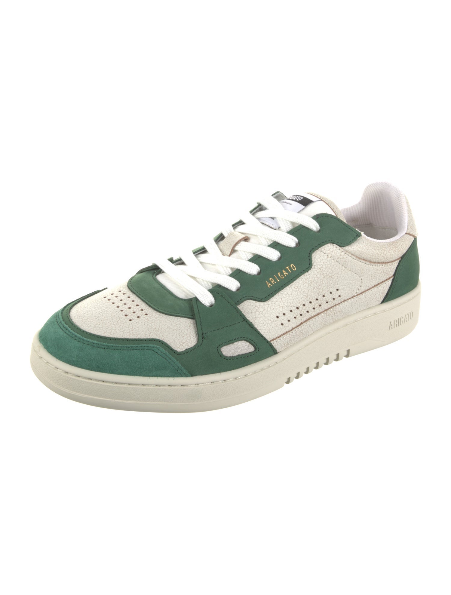 Axel Arigato Leather Colorblock Pattern Sneakers