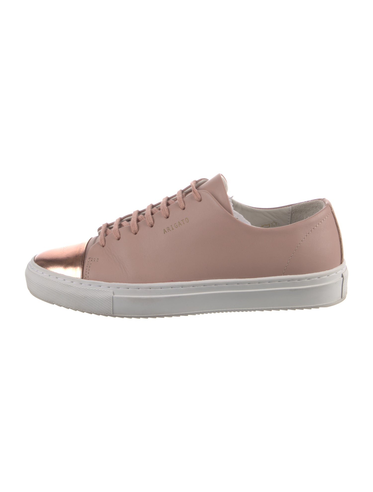 Axel Arigato Leather Colorblock Pattern Sneakers