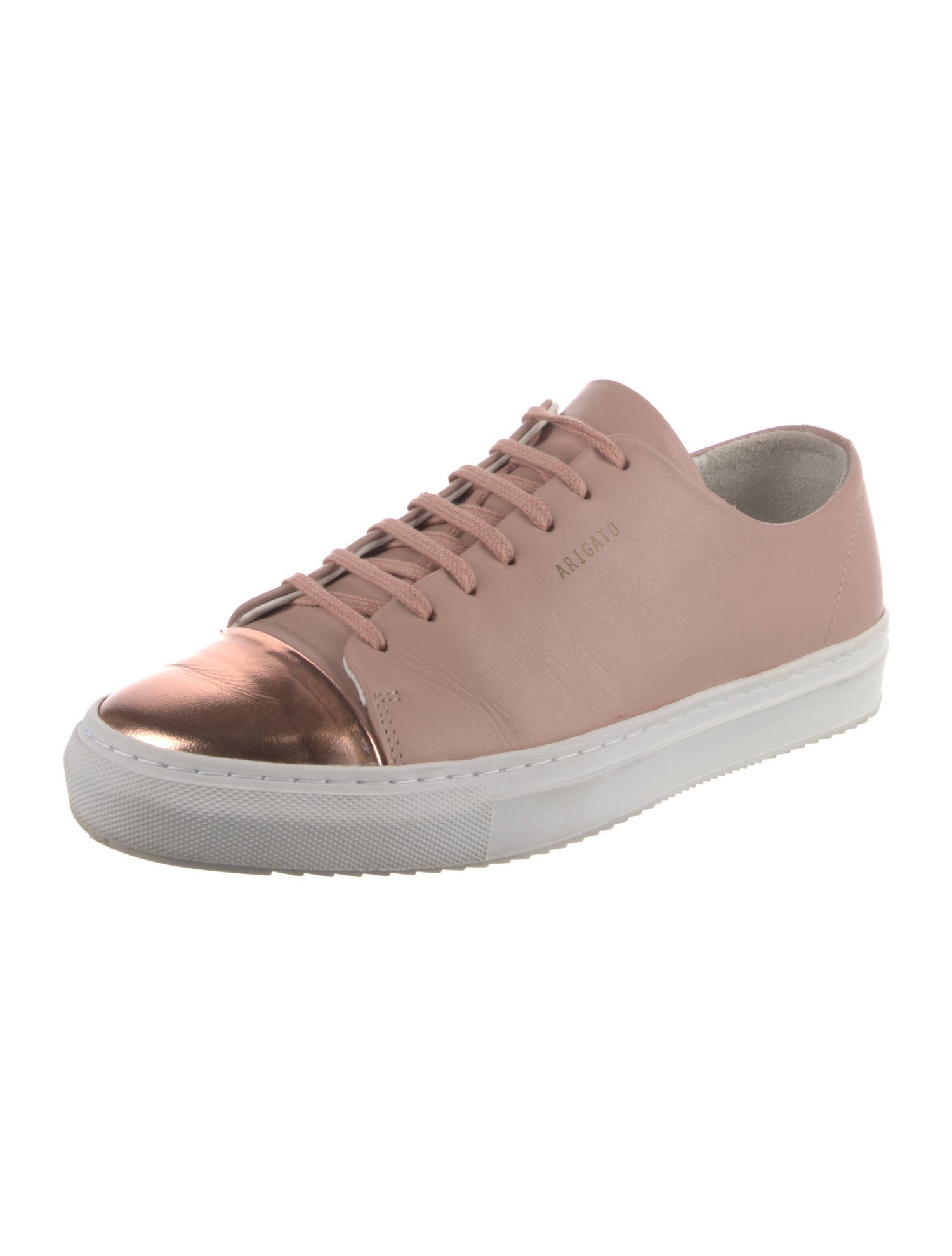 Axel Arigato Leather Colorblock Pattern Sneakers