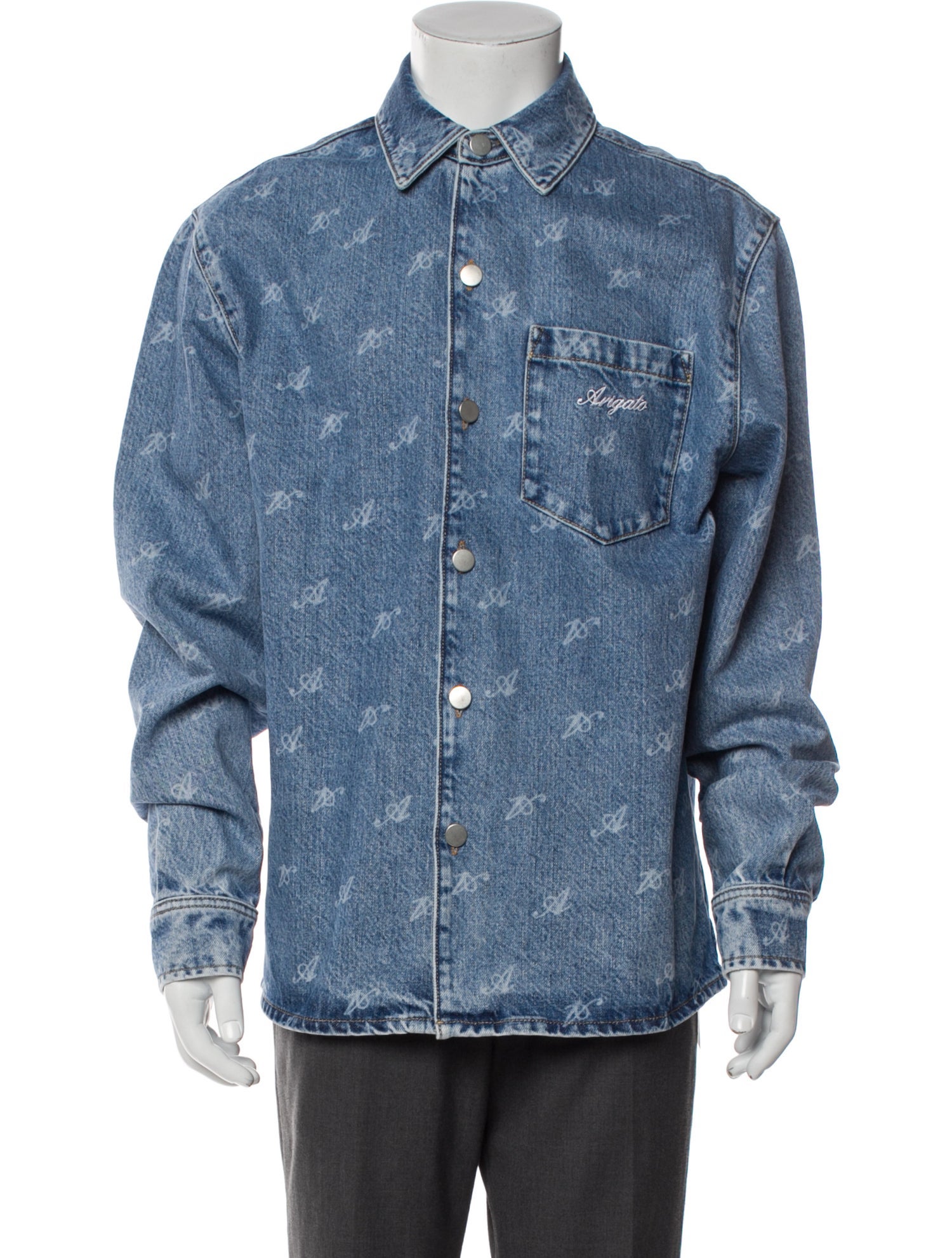 Axel Arigato Printed Denim Jacket