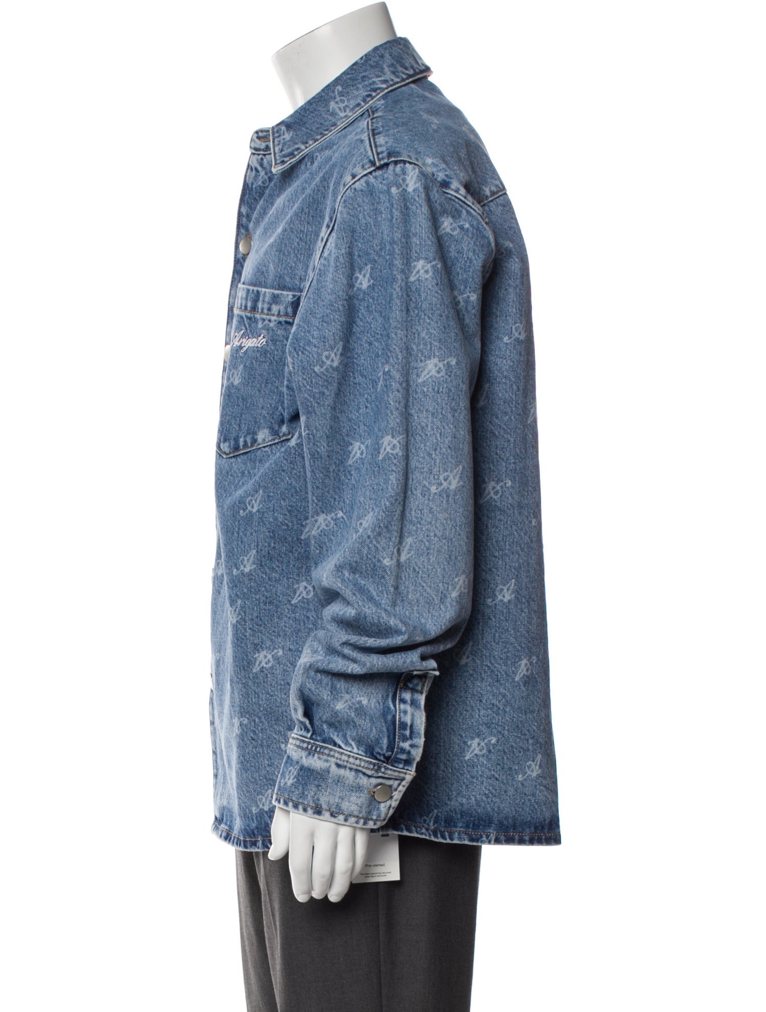 Axel Arigato Printed Denim Jacket