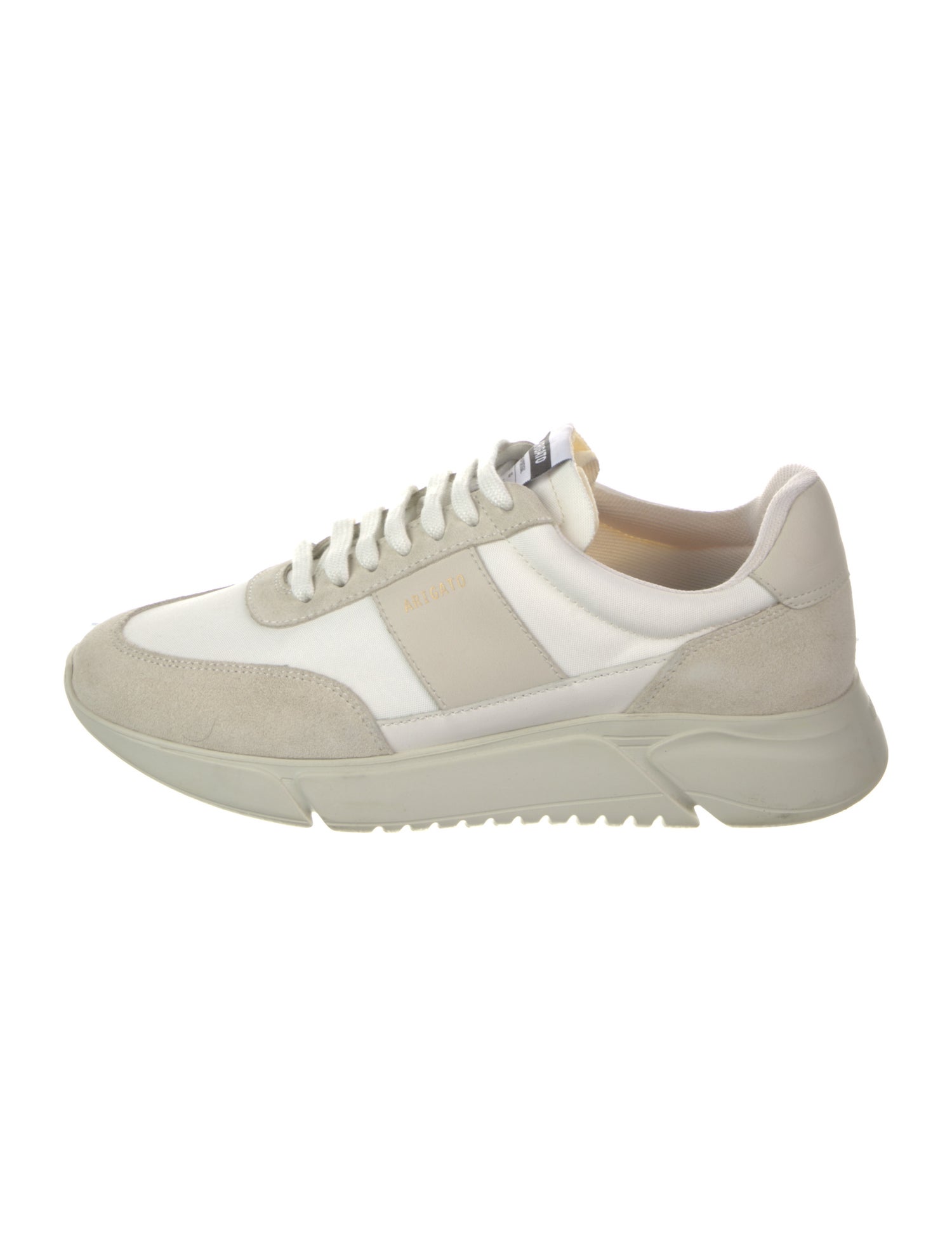 Axel Arigato Suede Colorblock Pattern Sneakers