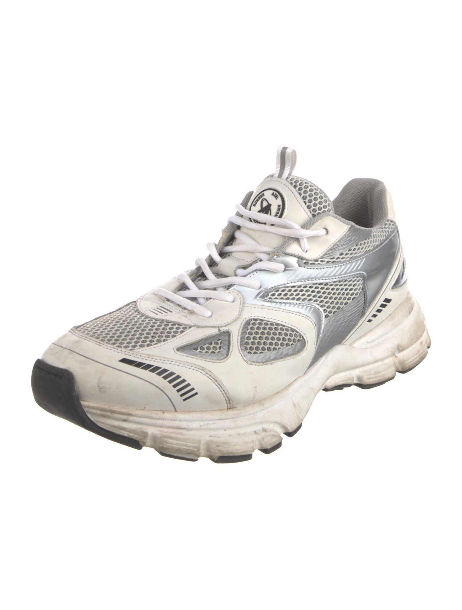 Axel Arigato Mesh Colorblock Pattern Athletic Sneakers