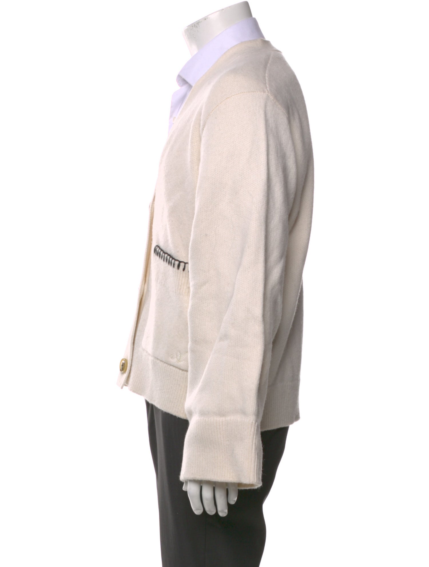 Axel Arigato Wool V-Neck Cardigan