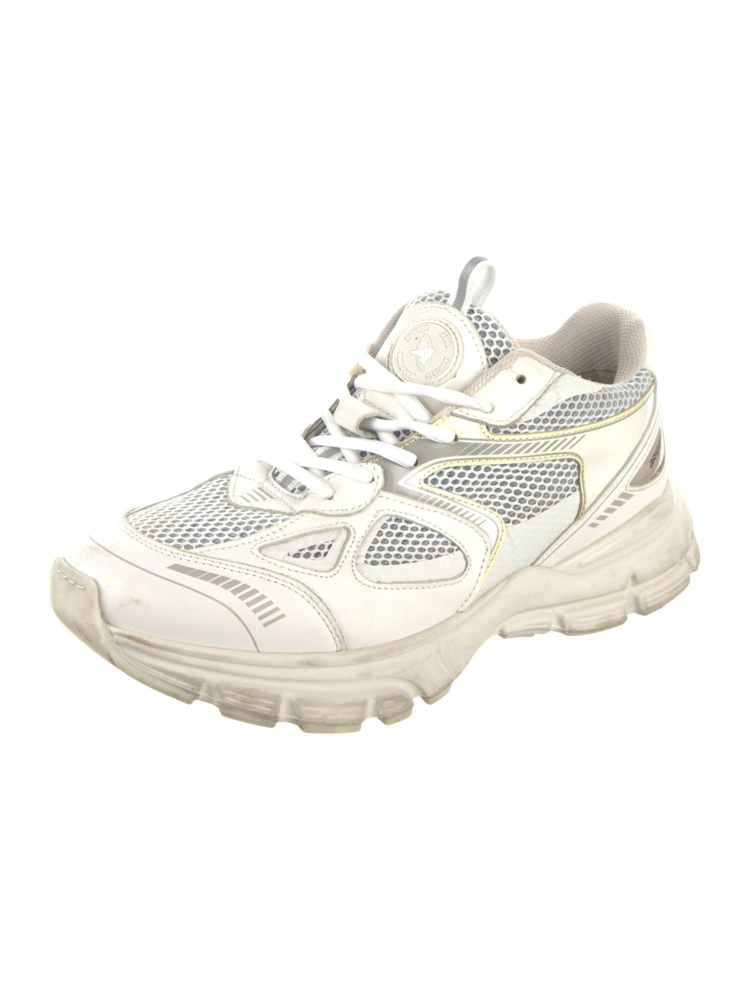 Axel Arigato Leather Mesh Accents Athletic Sneakers