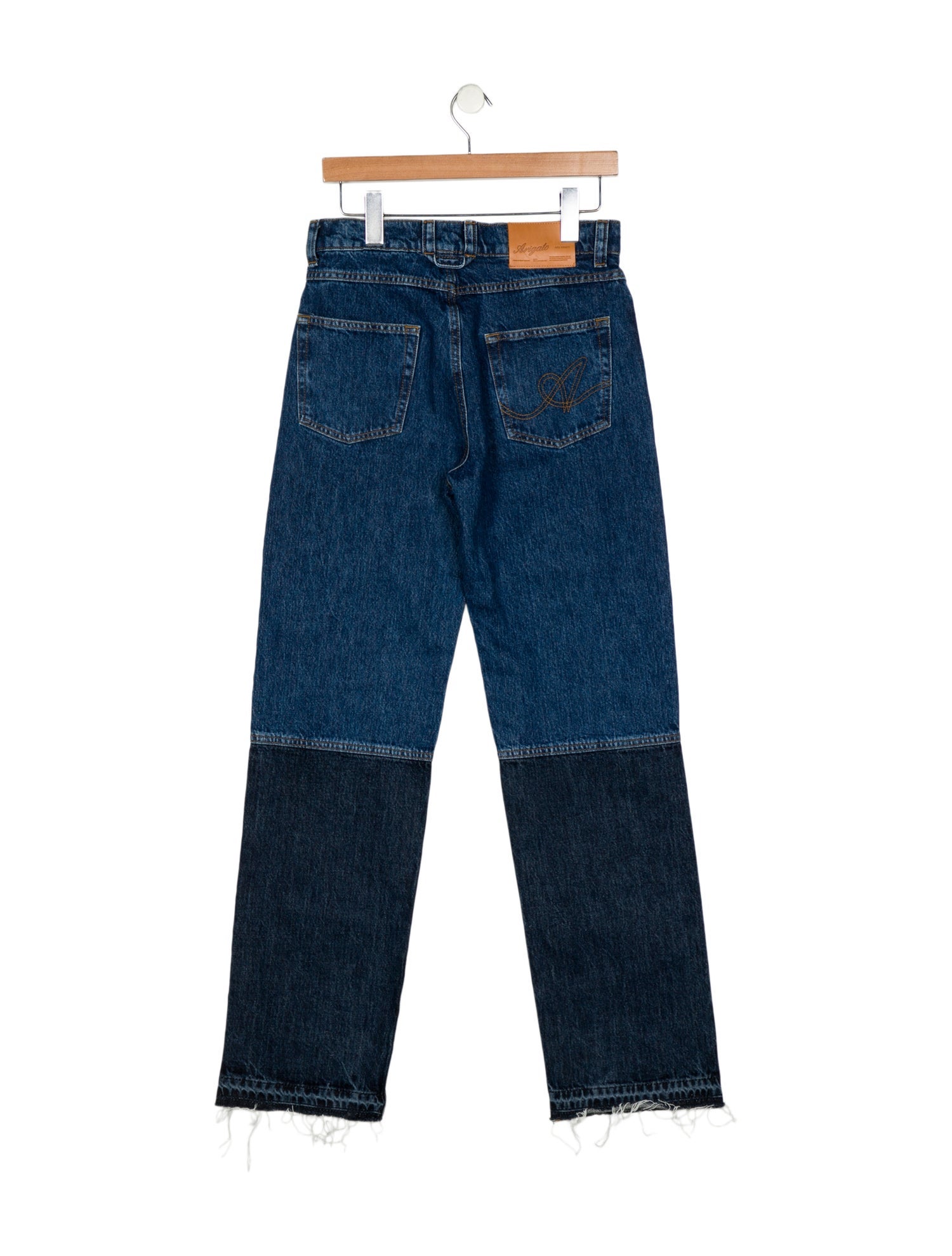 Axel Arigato High-Rise Straight Leg Jeans