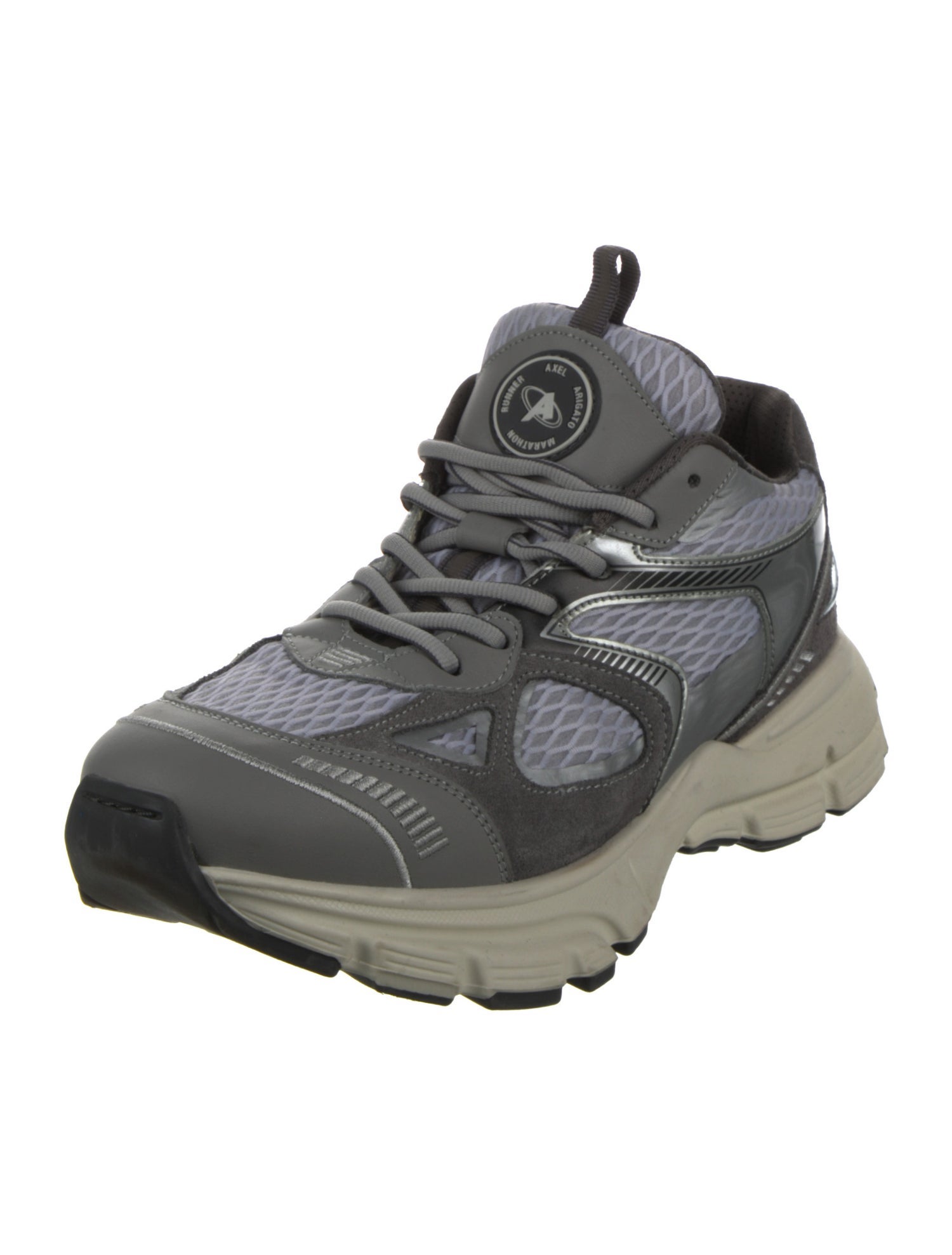 Axel Arigato Suede Printed Chunky Sneakers