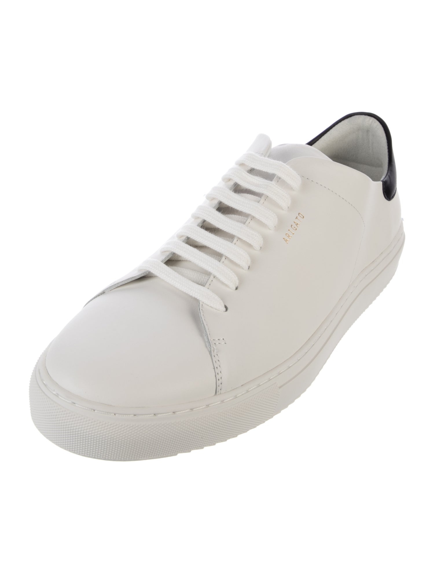 Axel Arigato Leather Colorblock Pattern Sneakers