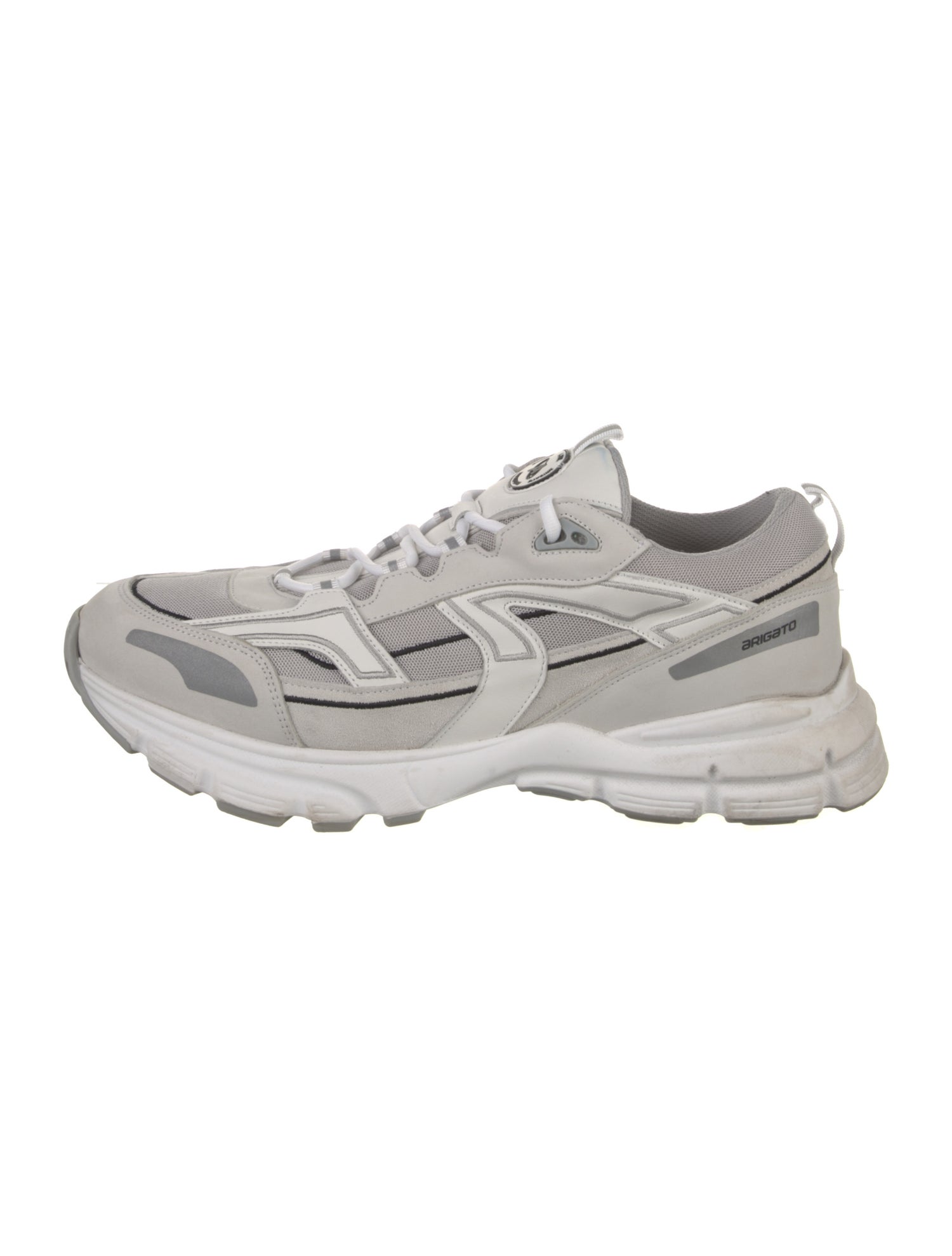 Axel Arigato Suede Patterned Athletic Sneakers