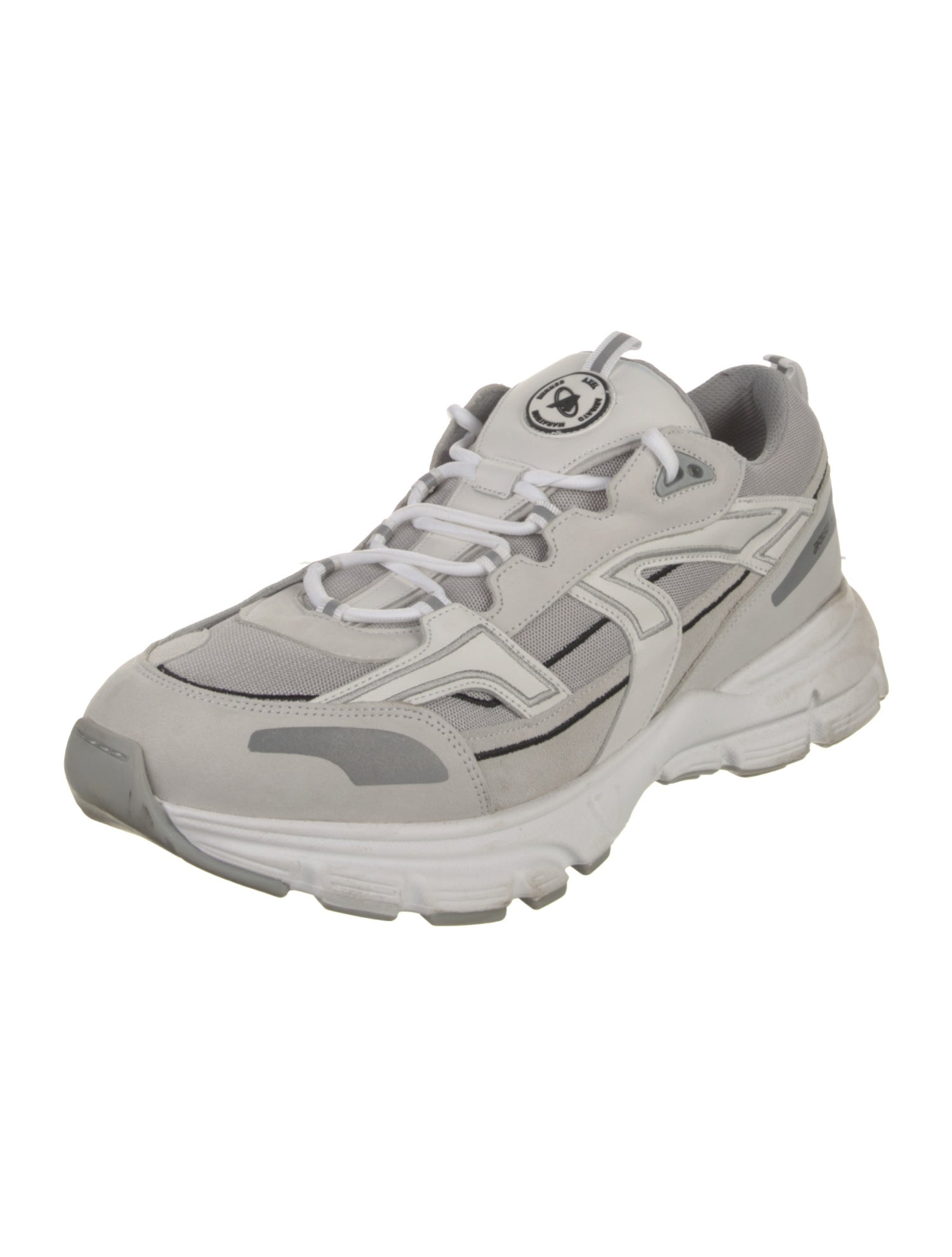 Axel Arigato Suede Patterned Athletic Sneakers