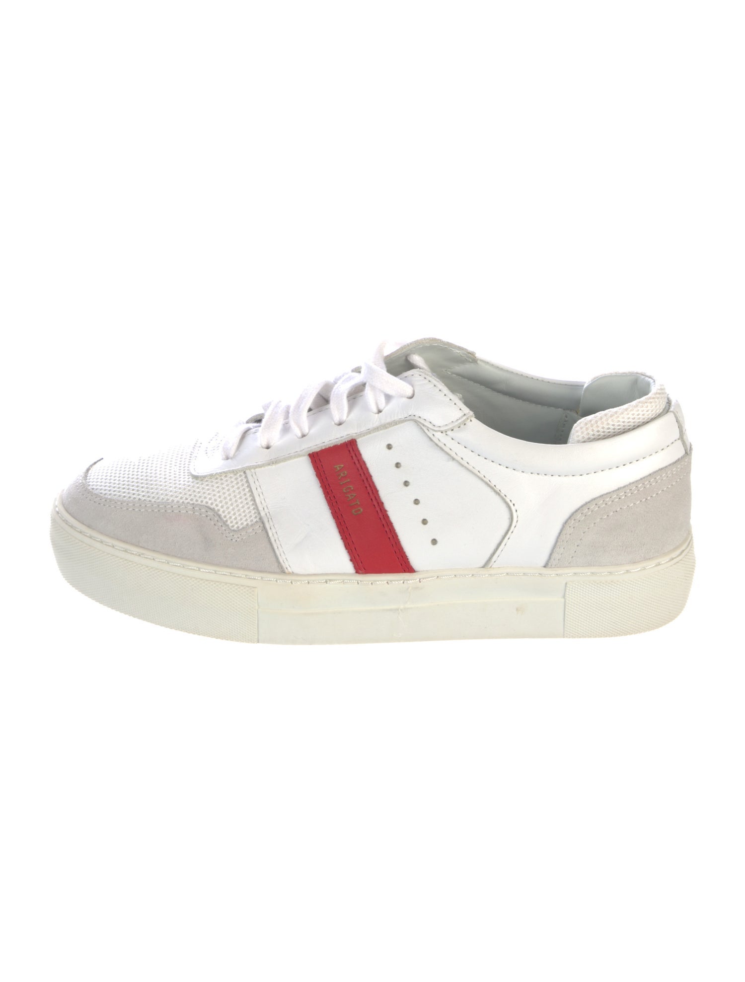 Axel Arigato Leather Colorblock Pattern Sneakers
