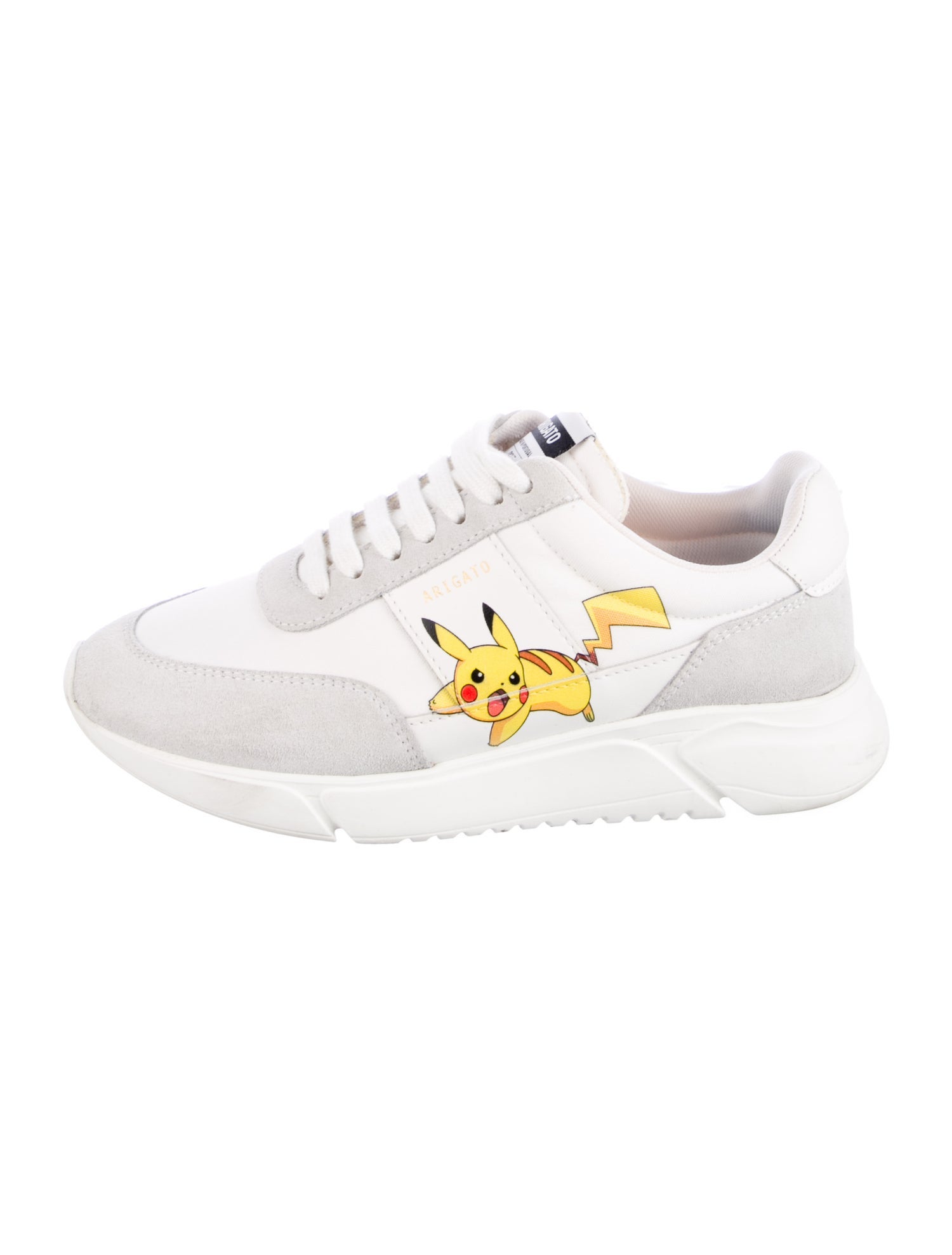 Axel Arigato Suede Colorblock Pattern Sneakers