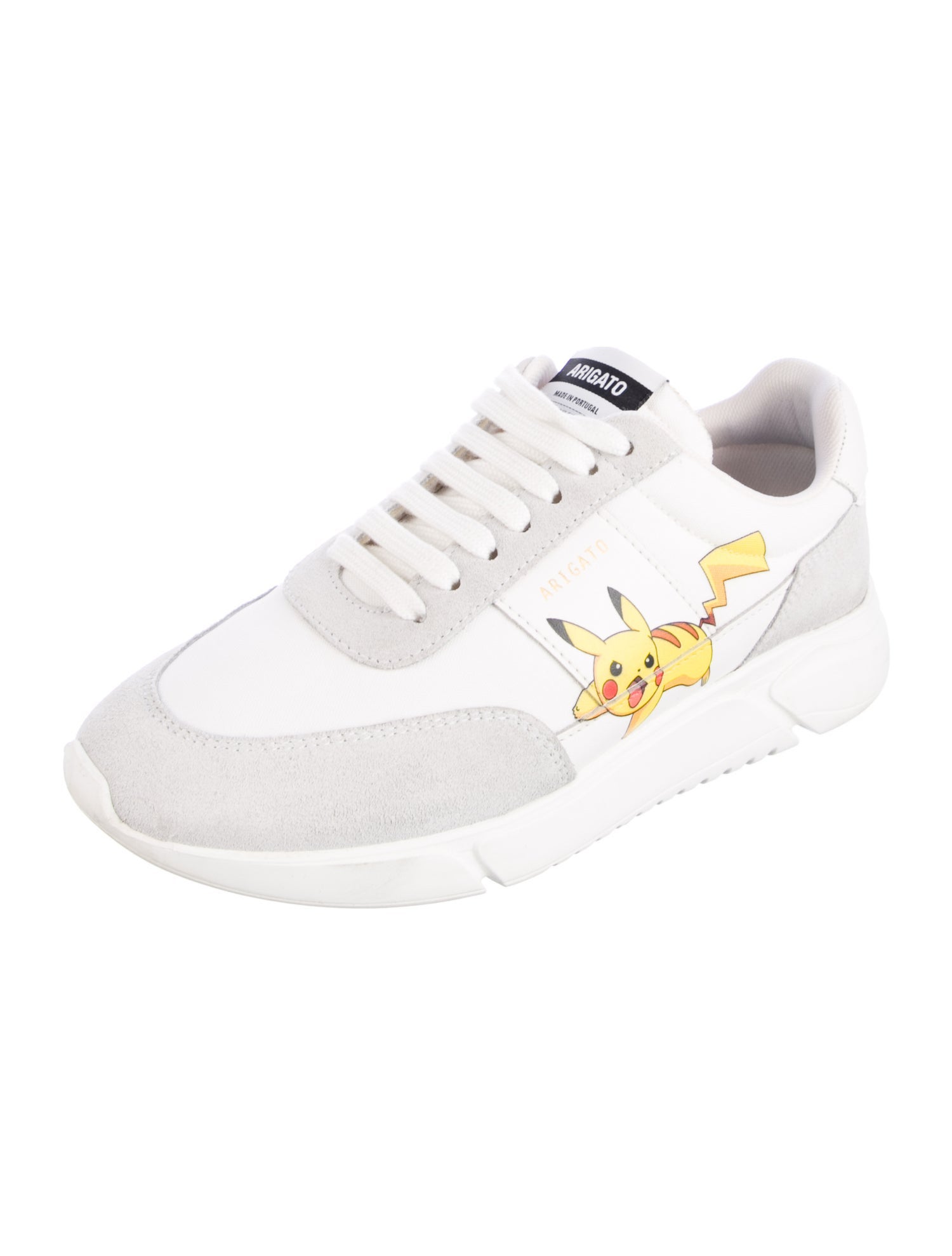 Axel Arigato Suede Colorblock Pattern Sneakers