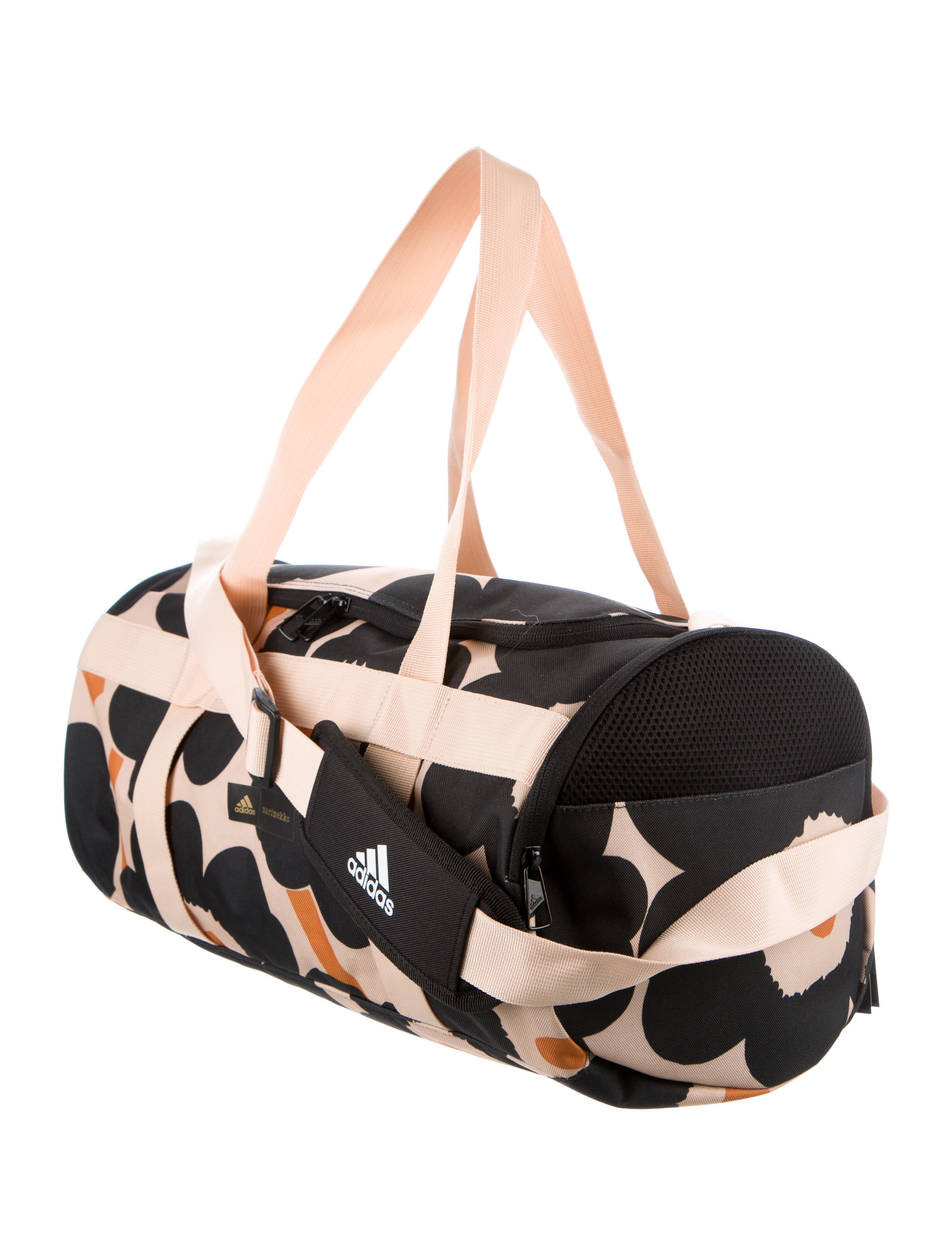 Adidas x Marimekko Nylon Duffle Bag w/ Tags - Black Luggage and