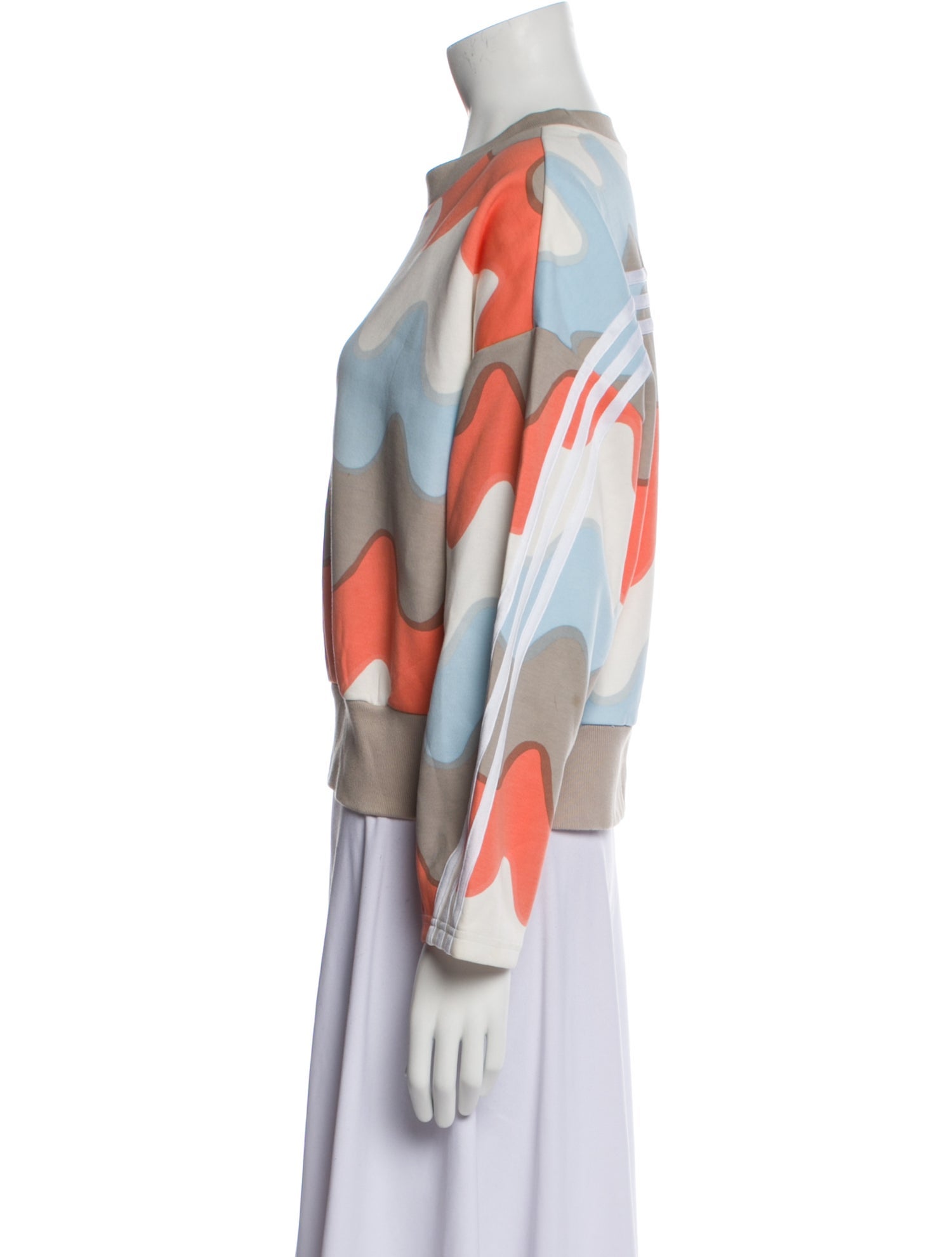 Adidas x Marimekko Printed Crew Neck Sweatshirt