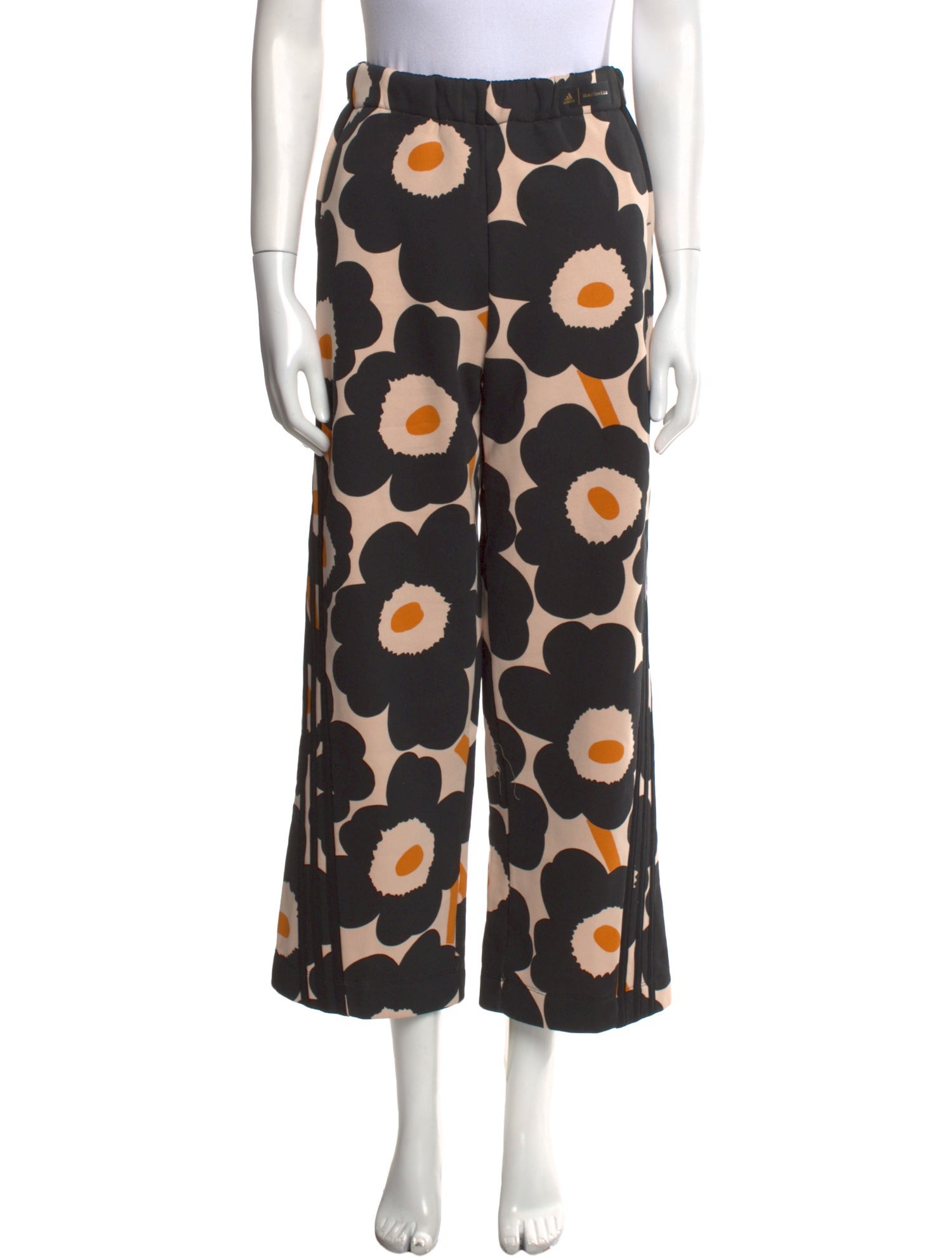 Adidas x Marimekko Floral Print Wide Leg Pants