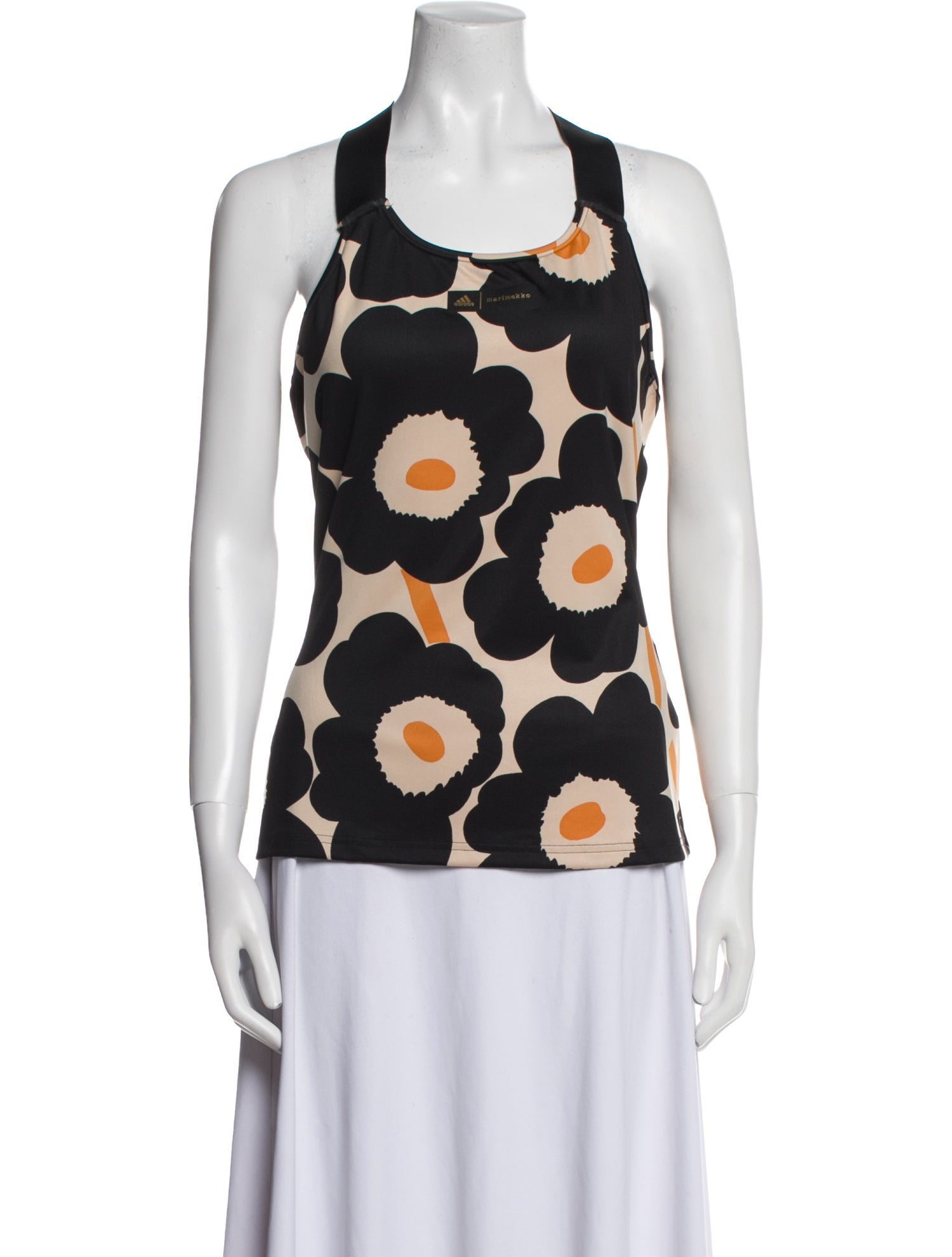 Adidas x Marimekko Printed Scoop Neck Top