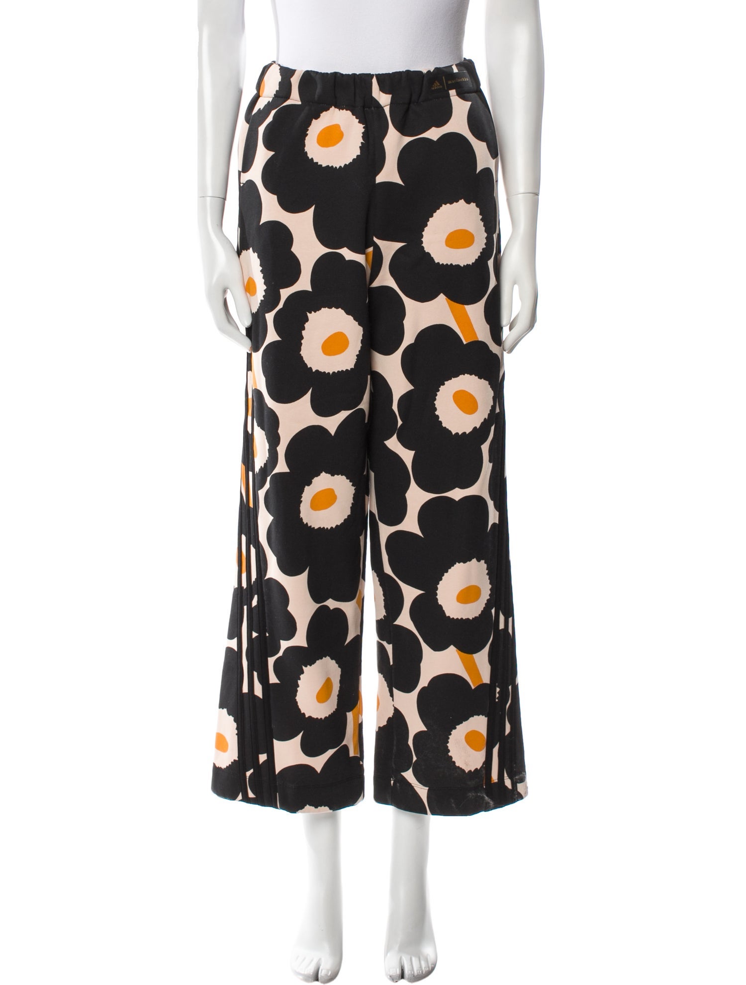 Adidas x Marimekko Floral Print Wide Leg Pants