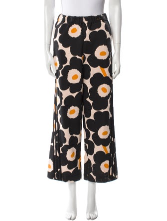 Adidas x Marimekko Floral Print Wide Leg Pants