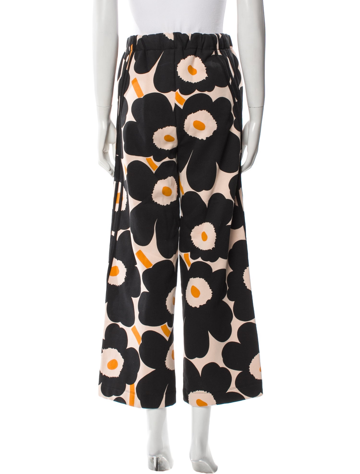 Adidas x Marimekko Floral Print Wide Leg Pants