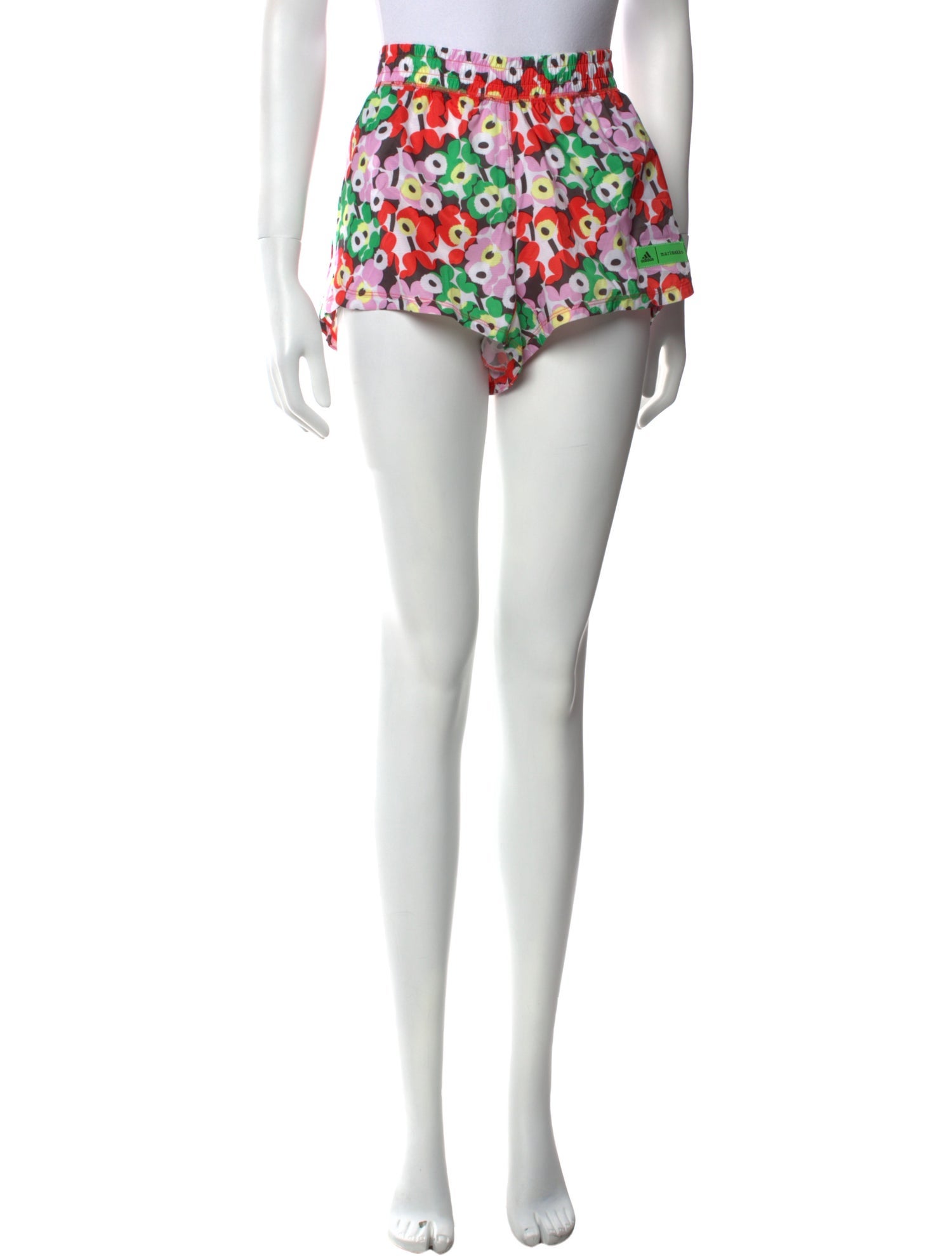 Adidas x Marimekko Floral Print Mini Shorts w/ Tags