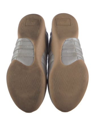 Adidas x Marimekko Leather Colorblock Pattern Flats