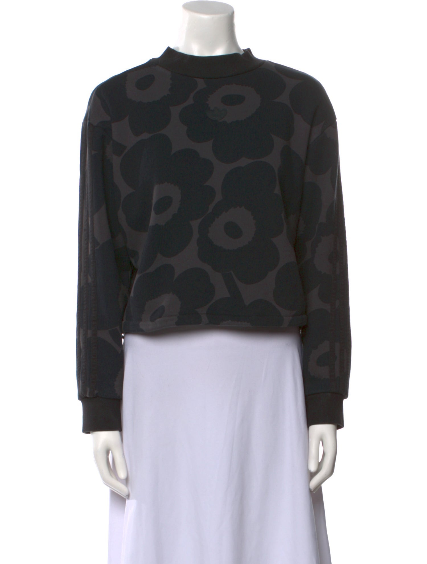 Adidas x Marimekko Printed Mock Neck Sweatshirt