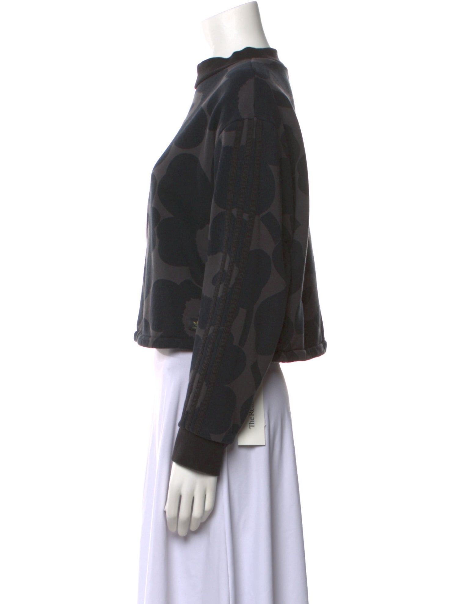 Adidas x Marimekko Printed Mock Neck Sweatshirt