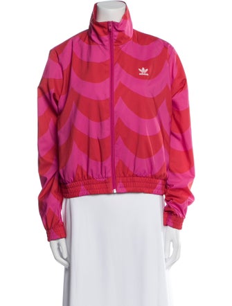 Adidas x Marimekko Floral Print Bomber Jacket