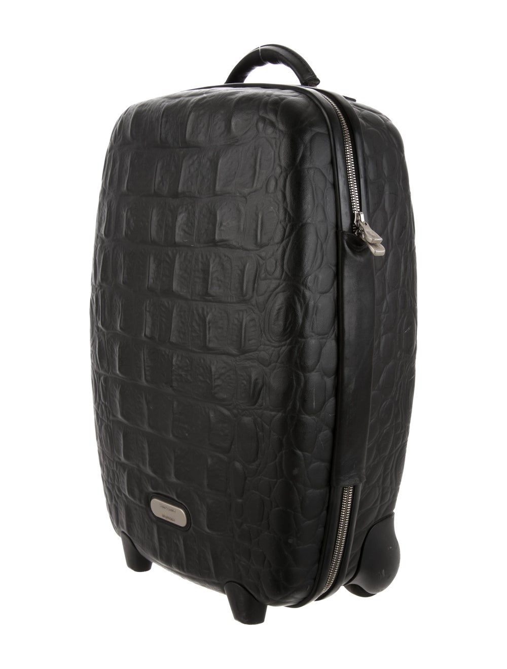 Alexander McQueen x Samsonite Embossed Leather CarryOn Handbags