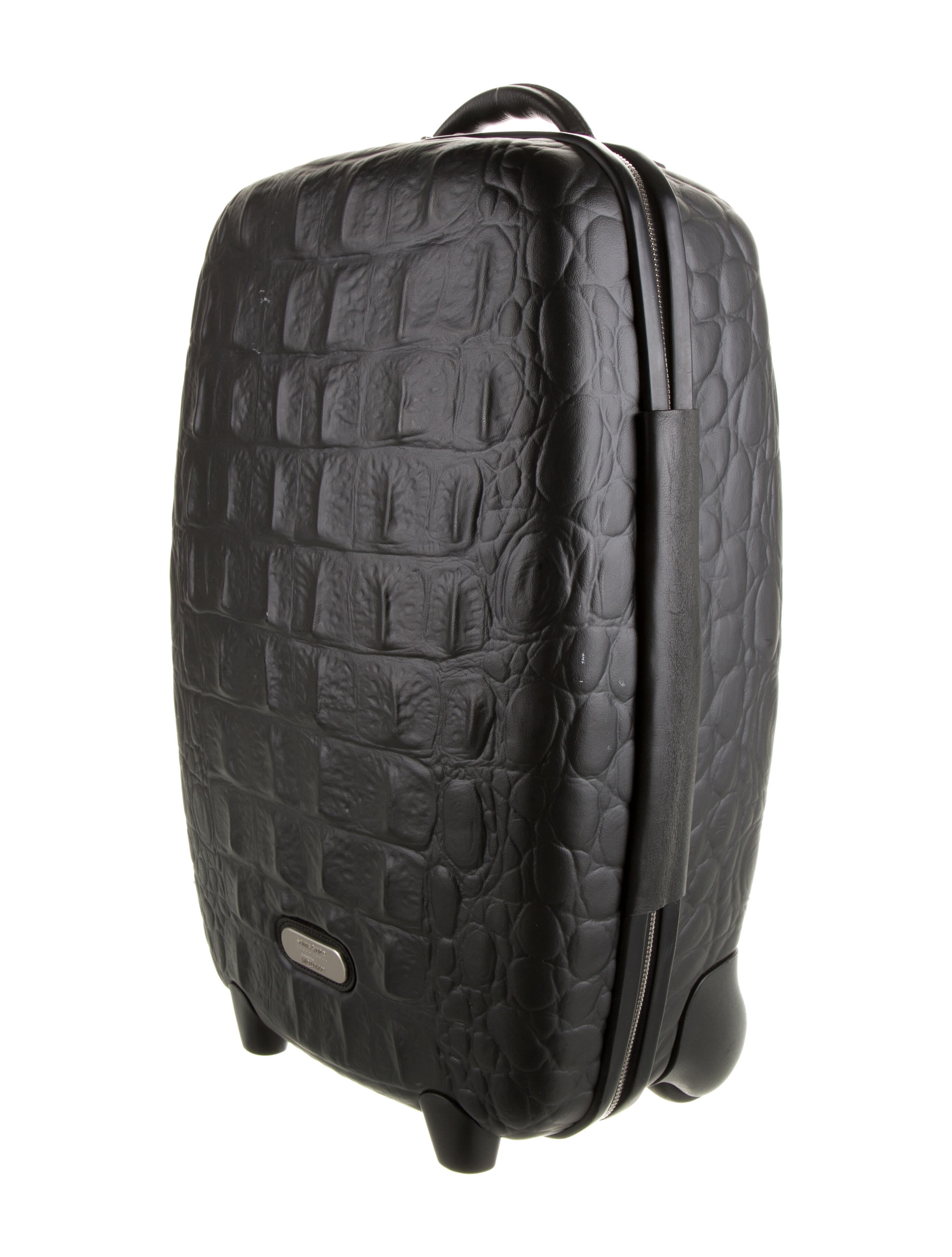 Alexander McQueen x Samsonite Crocodile Trolley Upright CarryOn
