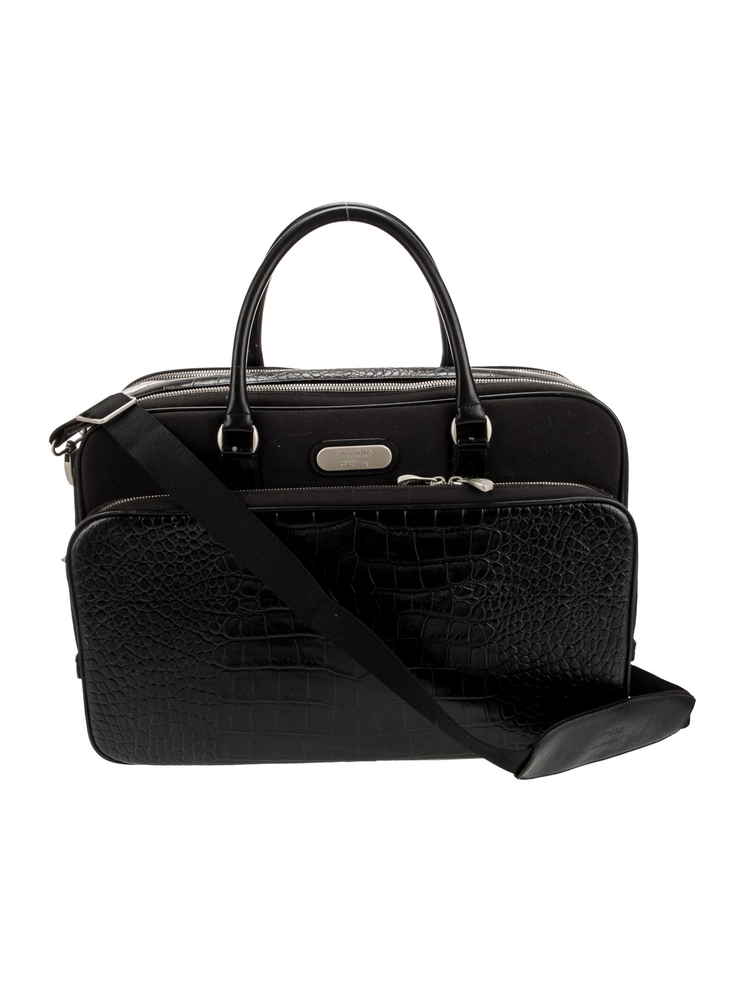 samsonite BlackLabel × AlexanderMcQueen Rare ALEXANDER MCQUEEN X Samsonite Black Label Leather