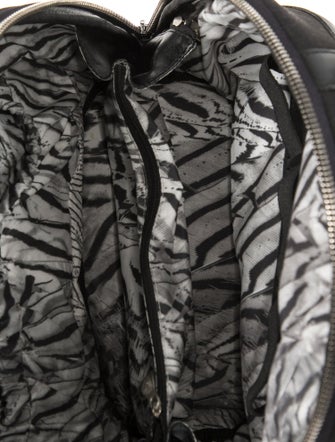 Alexander McQueen x Samsonite Canvas Top Handle Bag