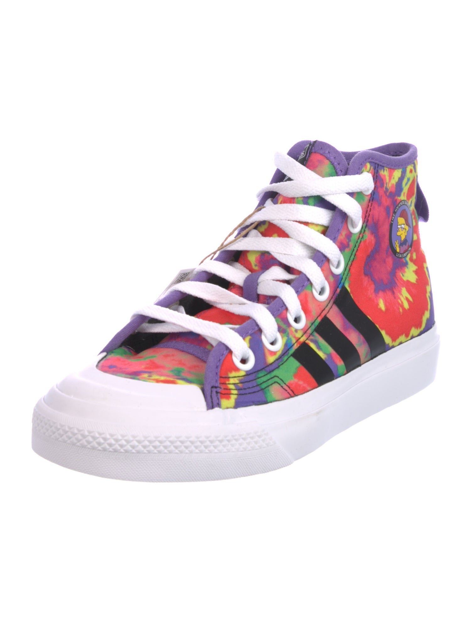 Adidas x The Simpsons Canvas Printed Sneakers w/ Tags