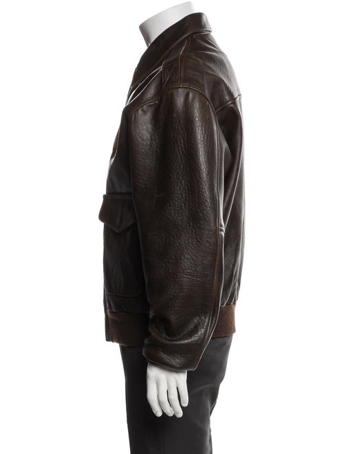 Avirex Leather Utility Jacket