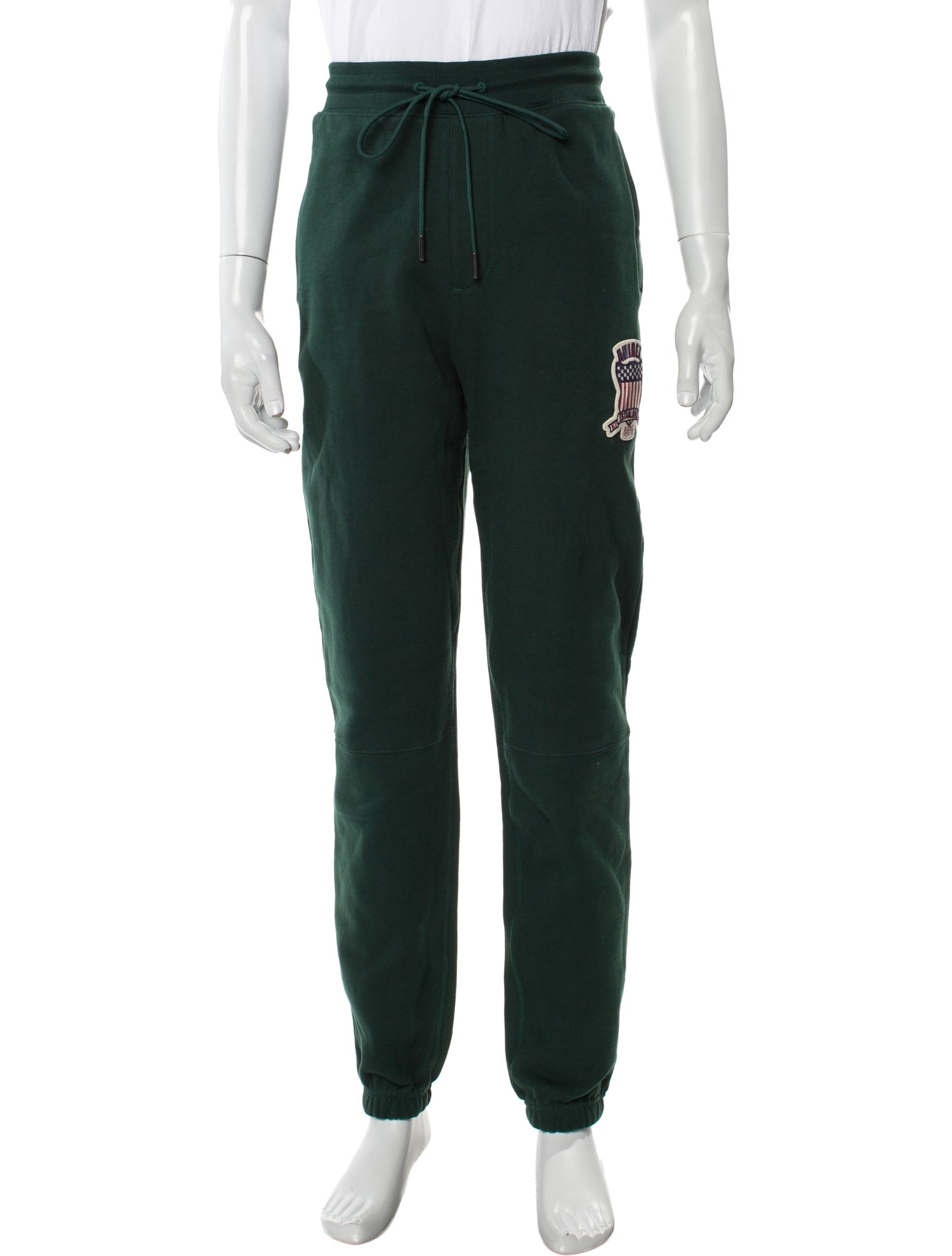 Avirex Graphic Print Embroidered Accent Lounge Bottoms