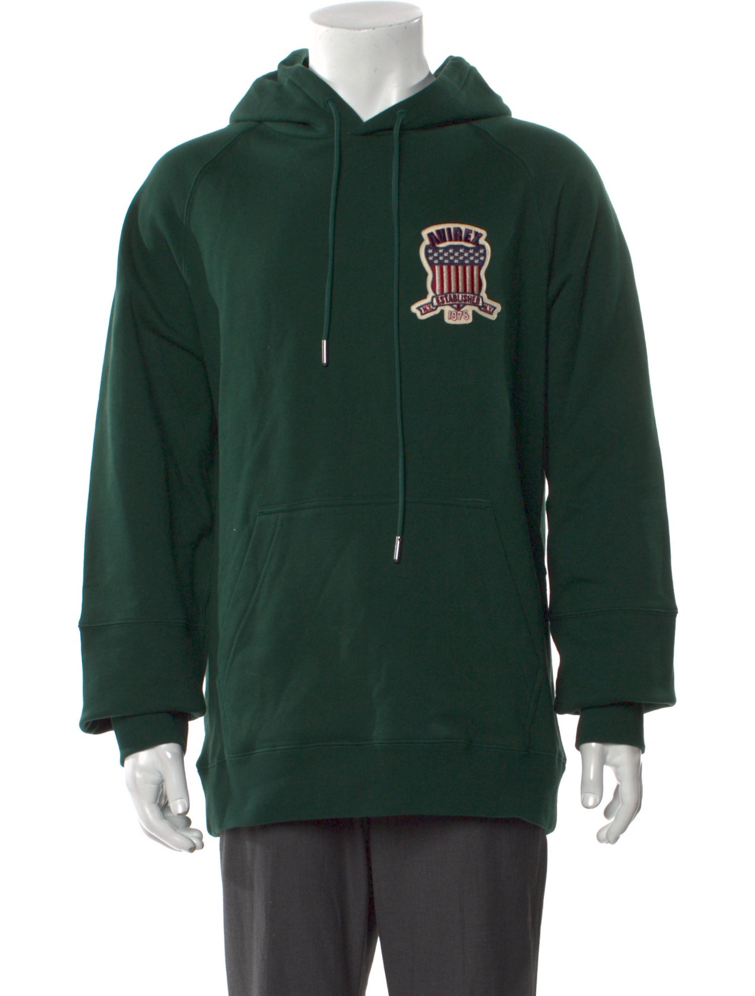 Avirex Graphic Print Crew Neck Hoodie