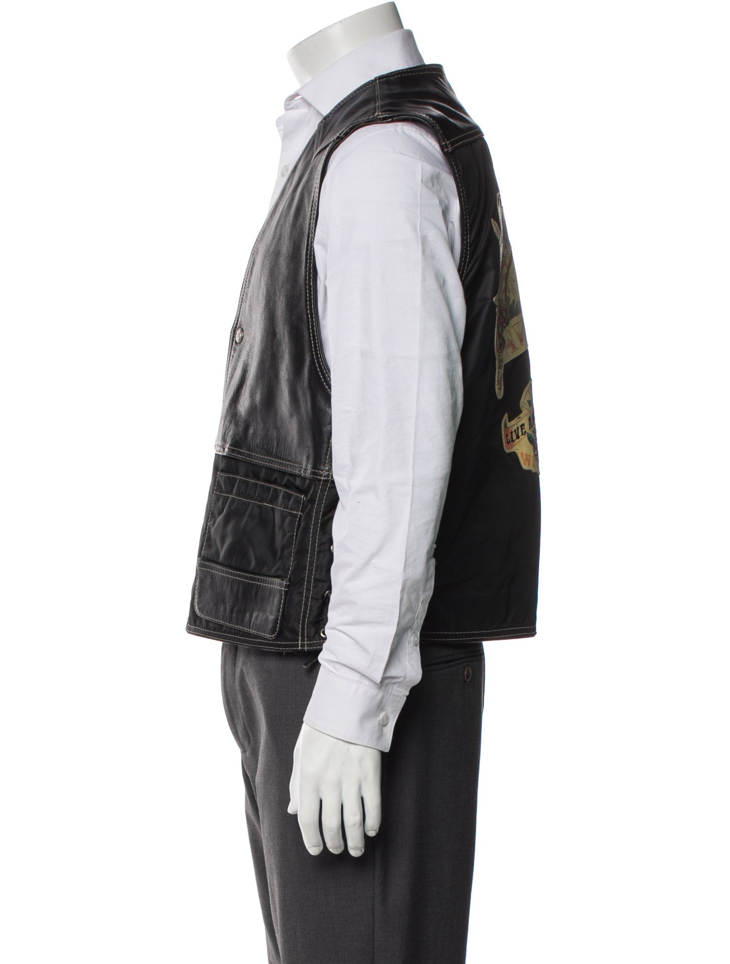 Avirex Leather Vest
