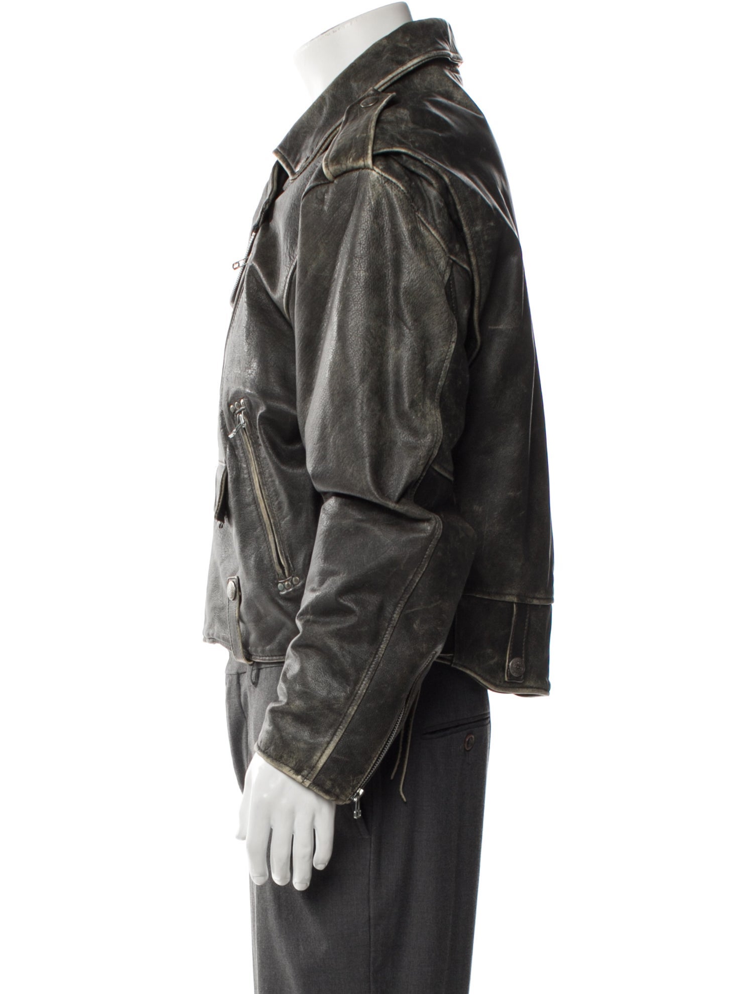 Avirex Vintage Late 1980's - Early 1990's Moto Jacket
